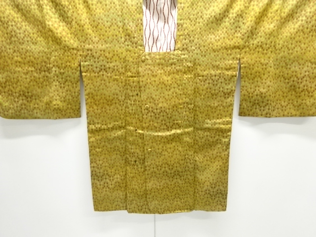 市松模様織り出し道行コート